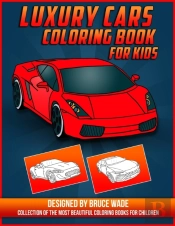 Luxury Cars Coloring Book For Kids