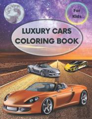 Luxury Cars Coloring Book For Kids
