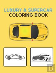 Luxury & Supercar Coloring Book