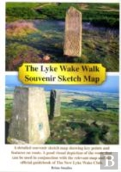 Lyke Wake Walk Souvenir Sketch Map