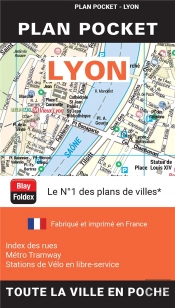 Lyon : Plan Pocket (Édition 2024)