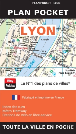 Bertrand.pt - Lyon : Plan Pocket (Édition 2024)
