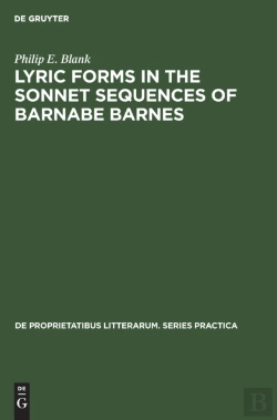 Bertrand.pt - Lyric Forms In The Sonnet Sequences Of Barnabe Barnes