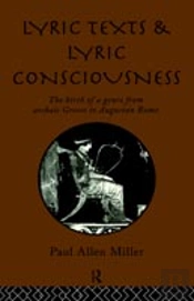 Lyric Texts And Lyric Consciousness