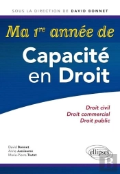 Ma 1ere Annee De Capacite En Droit Droit Civil Droit Commercial & Droit Public
