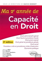 Ma 2e Annee De Capacite En Droit 3e Edition