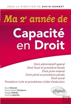 Bertrand.pt - Ma 2eme Annee Capacite Droit Notarial Penal Social Procedure Civile Droit Public Special Eco.Polit.