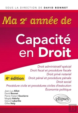 Bertrand.pt - Ma Deuxième Année De Capacité En Droit (4e Édition)
