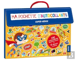 Bertrand.pt - Ma Pochette D'Autocollants ; Spécial Super-Héros