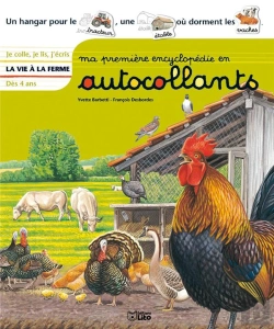 Bertrand.pt - Ma Premiere Encyclopédie En Autocollants ; La Vie À La Ferme