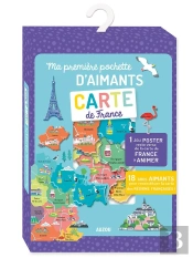 Ma Première Pochette D'Aimants : Carte De France