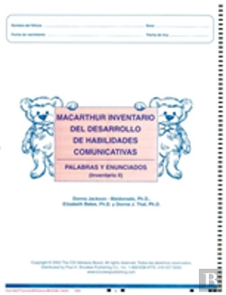 Bertrand.pt - Macarthur Communicative Development Inventories (Cdis)