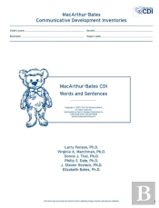 Macarthur Communicative Development Inventories (Cdis)