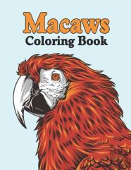 Macaws Coloring Book