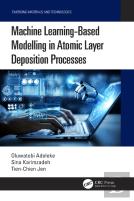 Machine Learning-Based Modelling In Atomic Layer Deposition Processes