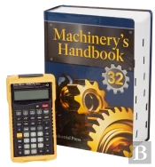 Machinery'S Handbook 32nd Edition & 4090 Sheet Metal / Hvac Pro Calc Calculator (Set): Large Print