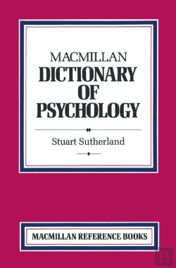 Bertrand.pt - Macmillan Dictionary Of Psychology