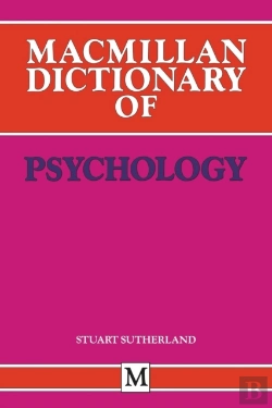 Bertrand.pt - Macmillan Dictionary Of Psychology