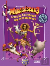 Madagáscar 3: Livro de Atividades com Autocolantes