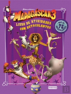 Bertrand.pt - Madagáscar 3: Livro de Atividades com Autocolantes