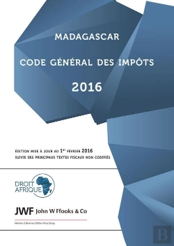 Bertrand.pt - Madagascar, Code General Des Impots 2016