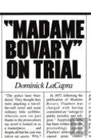 Madame Bovary On Trial