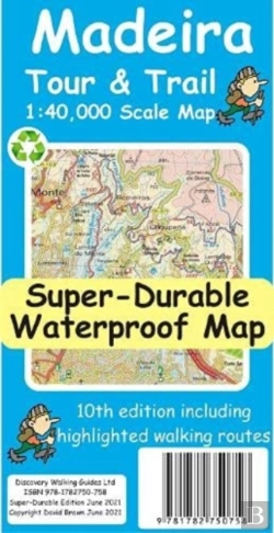 Bertrand.pt - Madeira Tour And Trail Map