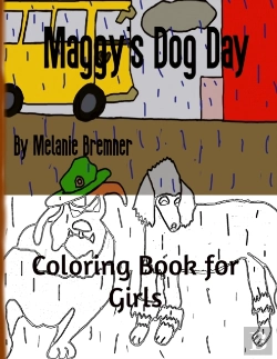 Bertrand.pt - Maggy'S Dog Day Coloring Book For Girls