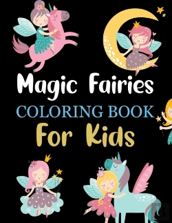 Bertrand.pt - Magic Fairies Coloring Book For Kids