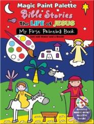 Magic Paint Palette Bible Stories: The Life Of Jesus