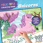 Magic Paper Coloring Book Unicorns