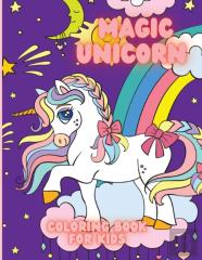 Magic Unicorn Coloring Book For Kids