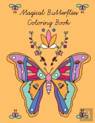 Magical Butterflies Coloring Book
