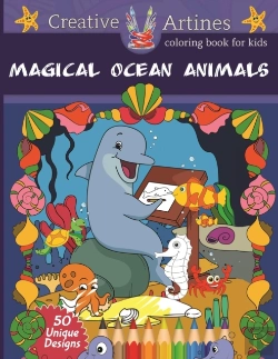 Bertrand.pt - Magical Ocean Animals Coloring Book For Kids