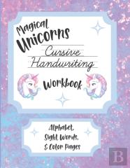Magical Unicorns Cursive Handwriting Workbook
