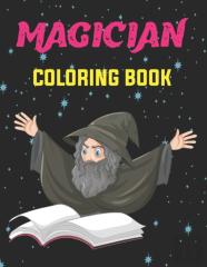 Magician Coloring Book