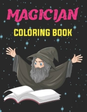Magician Coloring Book