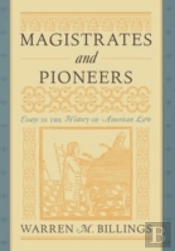 Magistrates And Pioneers