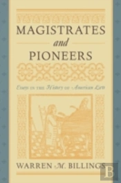 Magistrates And Pioneers