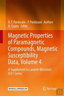 Bertrand.pt - Magnetic Properties Of Paramagnetic Compounds, Magnetic Susceptibility Data, Volume 4