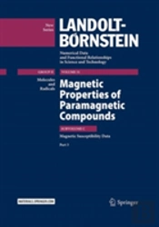 Magnetic Properties Of Paramagnetic Compounds