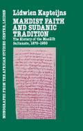 Mahdish Faith And Sudanic Tradition