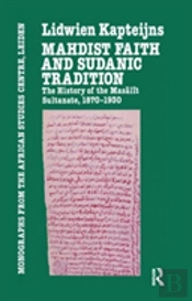 Mahdish Faith And Sudanic Tradition