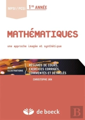 Mahtématiques ; Une Approche Imagée Et Synthétique