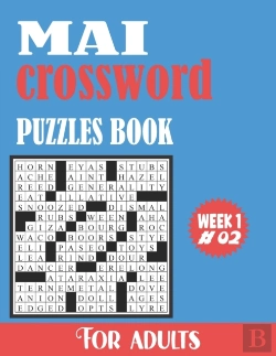 Bertrand.pt - Mai Crossword Puzzles Book For Adults Week 1 #02