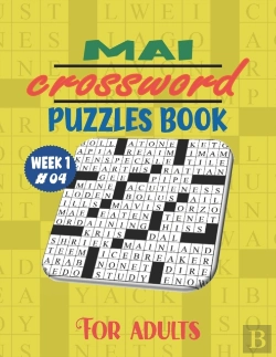 Bertrand.pt - Mai Crossword Puzzles Book For Adults Week 1 #04