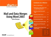 Mail And Data Merges Using Word 2003 (Digital Short Cut)