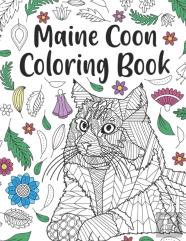 Maine Coon Coloring Book