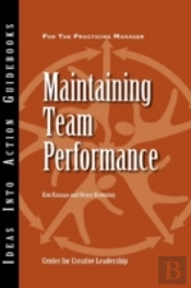 Maintaining Team Performance