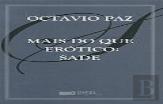 Mais do Que Erótico: Sade